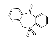 DIBENZO[B,E]THIEPIN-11(6H)-ONE-5,5-DIOXIDE Structure