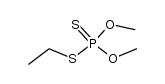 S-ethyl O,O-dimethyl phosphorodithioate结构式