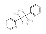2-(2,3-dimethyl-3-pyridin-2-yl-butan-2-yl)pyridine Structure