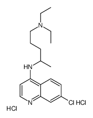Chloroquine dihydrochloride structure
