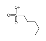 pentane-1-sulfonic acid Structure