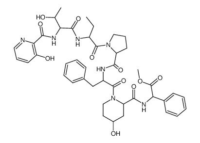 Staphylomycin S(2)-methylester Structure