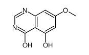 5-羟基-7-甲氧基喹唑啉-4(3H)-酮结构式