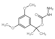 3,5-二甲氧基-α,α-二甲基苄基氨基甲酸酯结构式