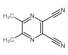 5,6-二甲基-2,3-吡嗪二甲醛结构式