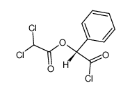 (R)-2-chloro-2-oxo-1-phenylethyl dichloroacetate结构式
