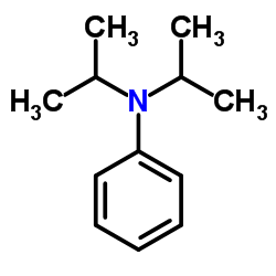 N,N-二异丙苯胺结构式
