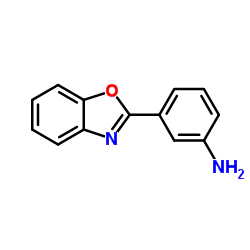 3-(苯并恶唑-2-基)苯胺结构式