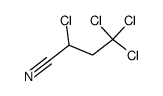 α,γ,γ,γ-tetrachlorobutyronitrile结构式