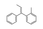 (E)-1-methyl-2-(1-phenylprop-1-en-1-yl)benzene结构式