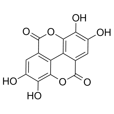 Ellagic acid structure