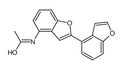 N-(Dibenzofuran-4-yl)acetamide结构式