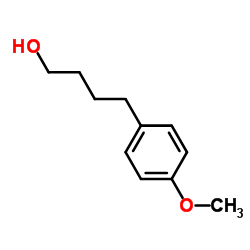 4-(p-methoxyphenyl)butanol Structure