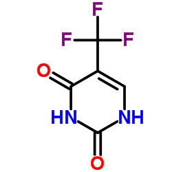 5-三氟甲基尿嘧啶结构式