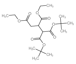 2,3-diethyl 1,1-ditert-butyl propane-1,1,2,3-tetracarboxylate结构式
