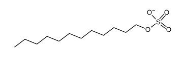 lauryl sulfate结构式