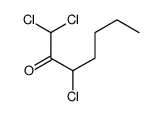 1,1,3-trichloroheptan-2-one结构式