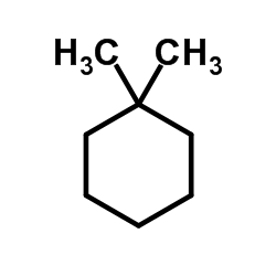 1,1-二甲基环己烷结构式
