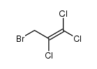3-bromo-1,1,2-trichloro-propene结构式