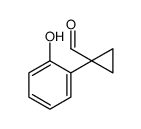 1-(2-hydroxyphenyl)cyclopropane-1-carbaldehyde Structure