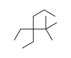 3,3-diethyl-2,2-dimethylhexane Structure