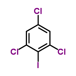 1-碘-2,4,6-三氯苯结构式