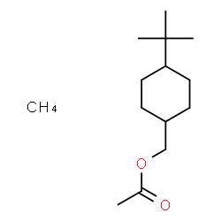 cis-4-(1,1-dimethylethyl)-alpha-methylcyclohexylmethyl acetate Structure