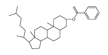 (8R,9S,10S,13R,14S,17R)-10,13-dimethyl-17-[(2R)-6-methylheptan-2-yl]-3-(1-phenylethenoxy)-2,3,4,5,6,7,8,9,11,12,14,15,16,17-tetradecahydro-1H-cyclopenta[a]phenanthrene Structure