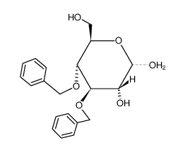 3,4-Di-O-benzyl-D-glucopyranose Structure
