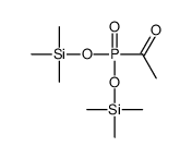 1-bis(trimethylsilyloxy)phosphorylethanone Structure