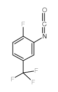 2-Fluoro-5-(trifluoromethyl)phenyl isocyanate Structure