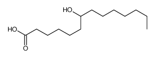 7-羟基肉豆蔻酸结构式