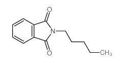 1H-Isoindole-1,3(2H)-dione,2-pentyl- Structure