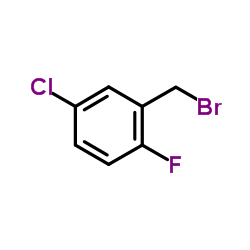 2-氟-5-氯溴苄结构式