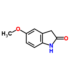 5-Methoxyoxindole Structure