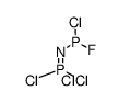trichlorophosphazophosphoruschloridefluoride结构式