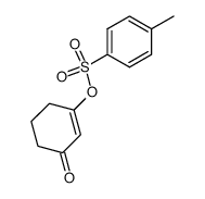 3-(p-toluenesulfonyl)oxy-2-cyclohexen-1-one结构式