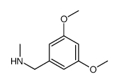 (3,5-二甲氧基苯基)-N-甲基甲胺结构式