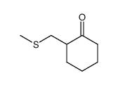 2-(methylthiomethyl)cyclohexan-1-one Structure