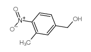 3-甲基-4-硝基苄醇结构式