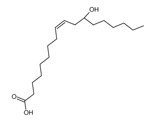 12-Hydroxyoleic acid结构式
