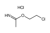 1-((2-chloroethyl)oxy)ethanimine hydrochloride Structure