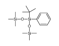 tert-butyl-phenyl-bis(trimethylsilyloxy)silane Structure