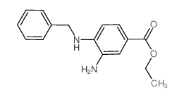 Ethyl 3-amino-4-(benzylamino)benzoate structure