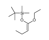 tert-butyl-(1-ethoxybut-1-enoxy)-dimethylsilane Structure