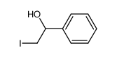 1-(1-hydroxy-2-iodo-ethyl)-benzene结构式