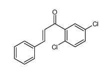 1-(2,5-dichlorophenyl)-3-phenylprop-2-en-1-one结构式