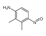 2,3-Xylidine,4-nitroso- (3CI) structure