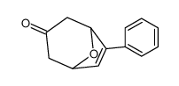 6-phenyl-8-oxabicyclo[3.2.1]oct-6-en-3-one结构式