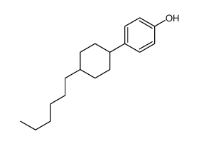 4-(4-hexylcyclohexyl)phenol结构式